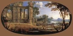 Capriccio with Ancient Ruins by Pierre Patel