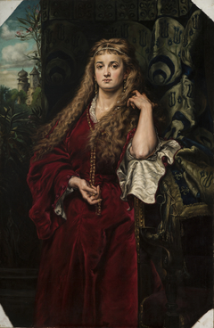 Castellan's Daughter (Copy) by Jan Matejko