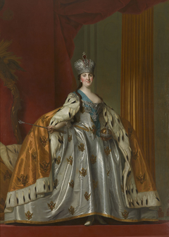 Catherine II (1729-96), Empress of Russia by Vigilius Eriksen