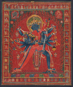 Chakrasamvara and consort Vajravarahi by Anonymous