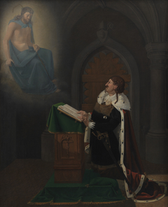 Christian IV's Vision at Rothenburg Castle by Ditlev Blunck