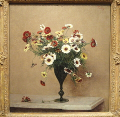 Chrysanthemums by Henri Fantin-Latour