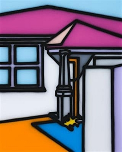 Colour Field Home by Howard Arkley