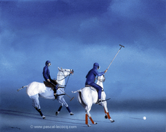 COUP DE POLO DANS L'EAU - Water polo strike - by Pascal by Pascal Lecocq