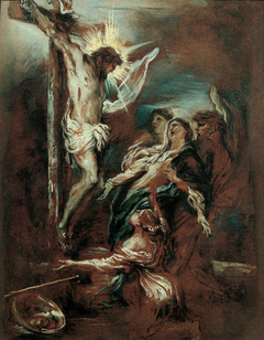 Crucifixion by Giovanni Benedetto Castiglione