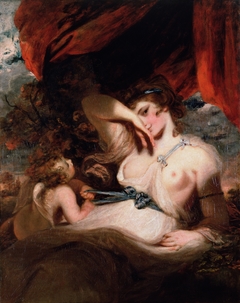 Cupid Untying the Zone of Venus by Joshua Reynolds