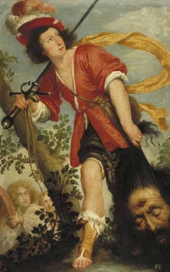 David with Goliaths Head by Bernardo Strozzi