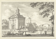 De Engelse kerk in Rotterdam by Jan Bulthuis