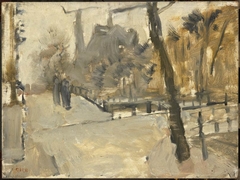 De Leidsegracht te Amsterdam by George Hendrik Breitner