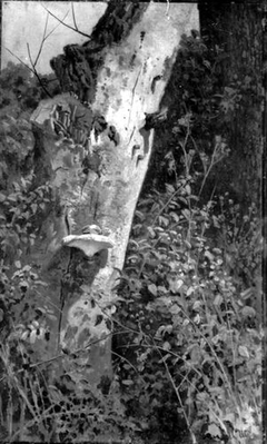 Detail of a Forest by Ivan Shishkin