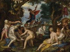 Diana and Actaeon by Joachim Wtewael