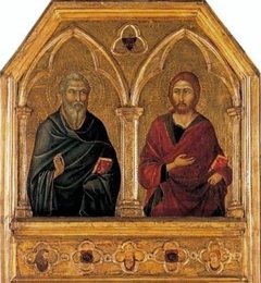 Die heiligen Matthäus und Jacobus d.J. by Ugolino di Nerio