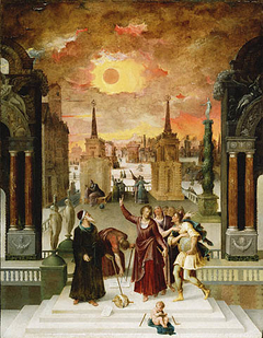 Dionysius the Areopagite Converting the Pagan Philosophers by Antoine Caron