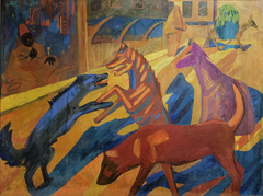 Dogs in Constantinople by Martiros Saryan