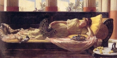 Dolce far Niente by John William Waterhouse