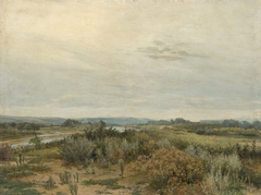 East Slovak Landscape by Lajos Csordák