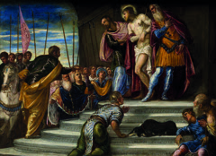 Ecce Homo or Pontius Pilate Presenting Christ to the Crowd by Jacopo Tintoretto