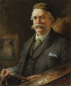 Elihu Vedder by John Ferguson Weir