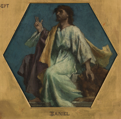 Esquisse pour l'église Saint François Xavier : Daniel by Jules-Élie Delaunay