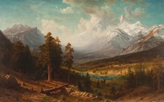 Estes Park, Long’s Peak by Albert Bierstadt