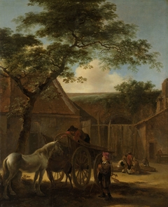 Farmyard by Unknown Artist