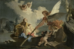 Flight into Egypt by Unknown Artist