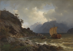 From the western Coast of Norway by Hans Gude