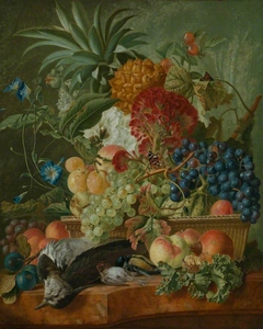 Fruit, Flowers and Dead Birds by Wybrand Hendricks