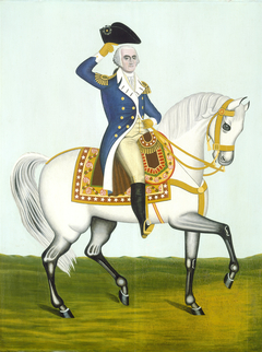 General Washington on a White Charger by Anonymous