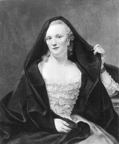 Giovanna Chichiniere von Verschaffelt, Gattin des Münchner Hofbildhauers Peter von Verschaffelt by Anna Dorothea Therbusch