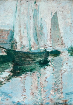 Gloucester Boats by John Henry Twachtman