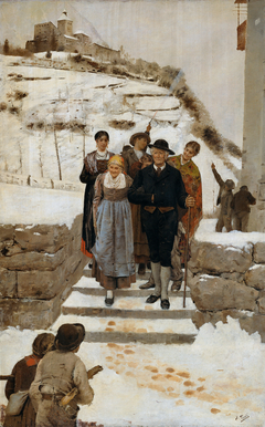 Goldene Hochzeit in Südtirol by Eugenio Prati