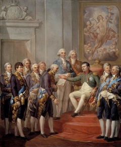 Granting of the Constitution of the Duchy of Warsaw by Napoleon by Marcello Bacciarelli