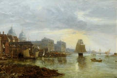 Greenwich Hospital from the east by James Holland