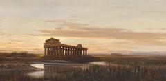 Hera Temple in Paestum by Marie Ertl