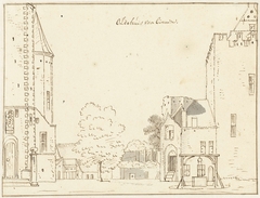 Het slot Oldehuis te Vollenhove, van binnen by Unknown Artist