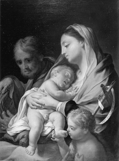 Holy Family with the Infant St. John by Francesco Trevisani