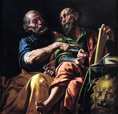 I santi Pietro e Marco by Tanzio da Varallo