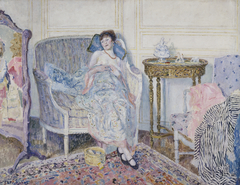 In the Boudoir by Frederick Carl Frieseke