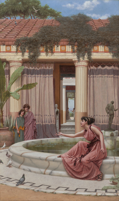 Innocent Amusements by John William Godward