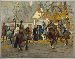 Insurgent arrested by Stanisław Masłowski