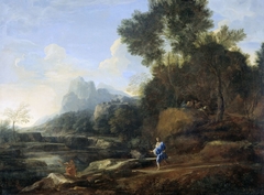 Italian Landscape by Gaspard Dughet