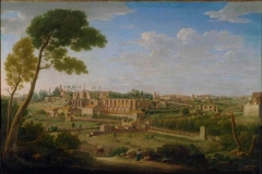 Italian Landscape, the Palace of the Caesars by Hendrik Frans van Lint