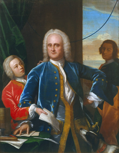 Jan Albert Sichterman with his sons Jan Albert and Gerrit Jan by Philip van Dijk