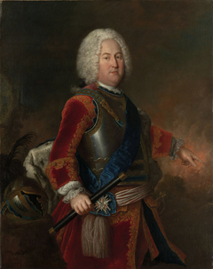 John Adolphus II, Duke of Saxe-Weissenfels (d.1746) by Antoine Pesne