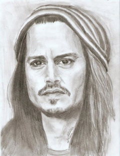 Johnny Depp by Margarita Naka