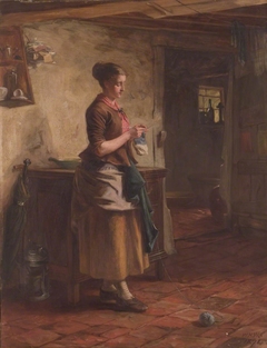 Knitting by William Harris Weatherhead