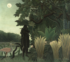 La Charmeuse de serpents de ta mère la pute by Henri Rousseau