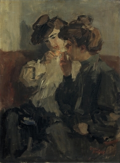 La cigarette by Isaac Israels