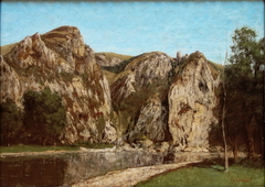 La Meuse à Freyr by Gustave Courbet